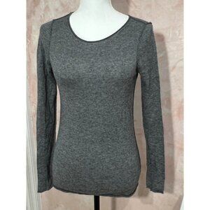 zadig and voltaire wool /cashmere sweater back printed "HAPPINESS"Women size xxs